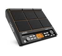 LEKATO Percussion Sample Pad - Electric Drum Set with 9 Velocity-Sensitive Drum Pads, 600+ Sounds, MIDI Out, USB MIDI, AUX, Looper, Metronome, Trigger Inputs