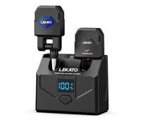 LEKATO Wireless Guitar System with Charging Case， Guitar Transmitter Receiver with 15H Playtime，Rechargeable Cordless Guitar Jack Bass Lead with 4 Channels for Electric Guitar bass（WS 200）