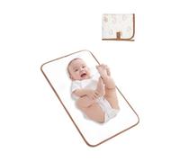Lekebaby Nappy Changing Mat Foldable Baby Change Mats Travel Portable Baby Change Mat, Elephant