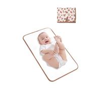 Lekebaby Nappy Changing Mat Foldable Baby Change Mats Travel Portable Changing Mat, Gingerbread