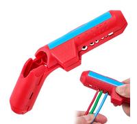 LEKEFETO Universal Stripping Tool for Right-Handed Users: Cable Stripper, Stripping Tool, Network Cable Stripper, Practical Stripper for Cables, Round Cable, Coaxial Cable, Data Cable