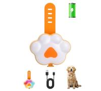 Lekereise Bright LED Dog Collar Light for Night Walking - Pet Safety Light with 6 RGB Modes, Waterproof Rechargeable Clip-On Design, 17-Hour Battery Life