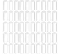 Lekgavd 50 Pcs Mechanical Pencil Eraser Refills, White Refill Erasers for Propelling Pencils, Universal Traceless Eraser Replacement for Office Notebook Drafting