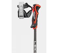 Leki Airfoil 3D Slalom Grip Ski Poles, 120cm Black/Dark Anthracite
