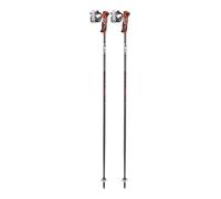 Leki Airfoil 3D Ski Poles, Black-Anthracite-Red, 115 cm