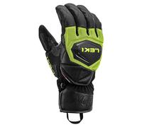 LEKI WCR Coach 3D glove black-ice lemon yellow 9.5