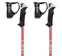 Leki Stella S Poles black red Women (pair) - 125