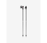 Leki Black Venom GS TR black red poles pair - 125