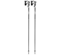 Leki Bold Lite S Slalom Grip Ski Poles, 135cm Dark Anthracite/Black