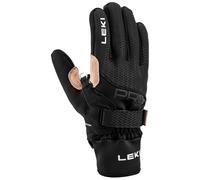 Leki - Cross-country Ski gloves - PRC Premium Thermo Plus in Leather - Size 10 - Black Black 10