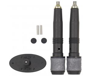 Leki - DSS-Spitzenfederung für UT - Walking pole accessories size 12 mm, black