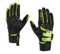 LEKI Hrc Race Shark - cross-Country Gloves - Black/Yellow - Trigger System