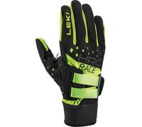 LEKI HRC Race Shark Glove black-neon yellow 9
