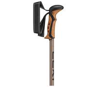 Leki - Khumbu - Walking poles size 110 - 145 cm, black/ pale clay dark