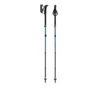 Leki Makalu FX Carbon AS Trekking Poles (Pair) in Green Blue Light/Green Blue Dark/Black