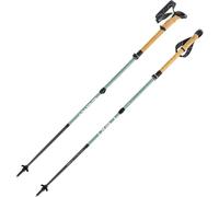 Leki Makalu FX Carbon Compact, Natural Carbon/Grey Green/White