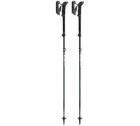 Leki Makalu FX TA Walking Poles - Pair: Black/Stone Blue Dark/White Co