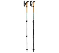 Leki Makalu Lite Compact Walking Poles - Pair: Grey Green/Silver/White