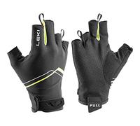 LEKI Multi Breeze Short Gloves, Black-Yellow-White, EU 9