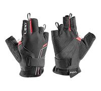 LEKI Nordic Breeze Shark Short Black - Breathable Elastic Nordic Short Finger Glove, Size 8 - Colour Black -