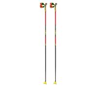 Leki - Nordic ski poles - Prc 750 Bright Red-Neonyellow-Black - Size 155 cm Red 155 cm