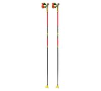 Leki - Nordic ski poles - Prc 750 Bright Red-Neonyellow-Black - Size 170 cm Red 170 cm