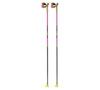 Leki - Nordic ski poles - Prc 750 Lady Neonpink-Neonyellow-Black - Size 160 cm - Pink Pink 160 cm