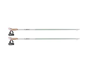 Leki - Passion - Nordic walking poles size 100 cm, smokegreen /grey