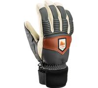 LEKI Patrol 3D glove graphite-white-maroon 7