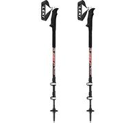 LEKI Peak 3 Sticks, Black/Red/White, 100-135 cm