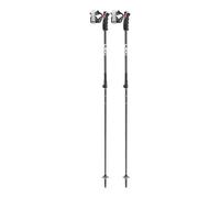 Leki - Ski poles - Peak Vario 3D Black-Dark Anthracite-Orange in Aluminium Black one size
