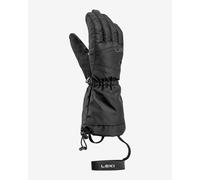 Leki Pow Swtch Zero Long Gloves Black Grey Kids - 8