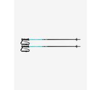 Leki Rider Poles Sky Blue Black Kids (Pair) - 85