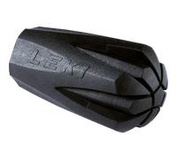 Leki | Rubber Pad Trekking | Trekking Pole Rubber Tips | Black 2-Pack