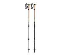 Leki Sherpa Poles Black Yellow Brown (Pair)