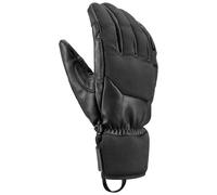 Leki - Ski gloves - Hevon Zero in Softshell - Size 10 - Black Black 10