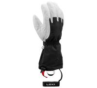 Leki - Ski gloves in GORE-TEX and PrimaLoft® - Guide X-Treme GTX Black White for Men in Leather - Size 8 White