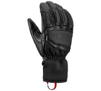 Leki - Ski gloves in PrimaLoft® - Griffin Pro Zero in Softshell - Size 9 - Black Black 9