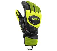 Leki - Ski gloves - Wcr Venom Sl 3D Black-Ice Lemon in Silicone - Size 9 Black 9