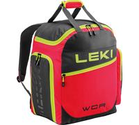 LEKI Skiboot Bag WCR 60L backpack red-black-neon yellow