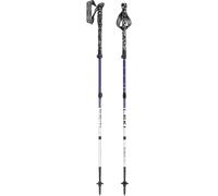 Leki | Skysolo FX Carbon Compact | Verticon Alpine Poles | Blue/Black 100 - 120 cm