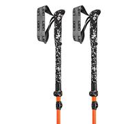 Leki Skysolo FX Carbon, Neon Orange/White/Black - 120-140cm