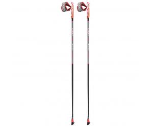 Leki - Smart Flash - Nordic walking poles size 125 cm, grey/white