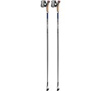 LEKI Smart Flash Sticks, Light Anthracite-Midnight Blue, 130 cm