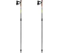 LEKI Spin Shark SL Poles, Silvergray-Dark Anthracite, 100-130 cm