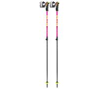 Leki Spitfire Vario 3D Freeride Ski Poles, 110-140cm Neon Magenta