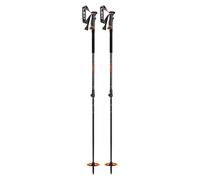 Leki Helicon Lite - Ski poles Dark Anthracite / Neon Orange / Black 95 cm