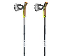 LEKI Traveller FX.One Carbon Poles, Silvergrey, Midnight Blue, 120 cm