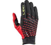 LEKI ULTRA TRAIL BREEZE Handschuh schwarz-rot-neon gelb 11