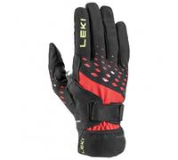 Leki - Trail running gloves - Ultra Trail Storm Shark for Men in Silicone - Size 7 - Red Red 7